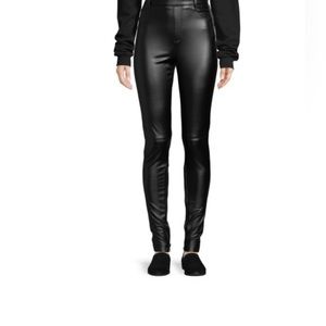 LALA Anthony‎ women faux leather zip pants  size 4